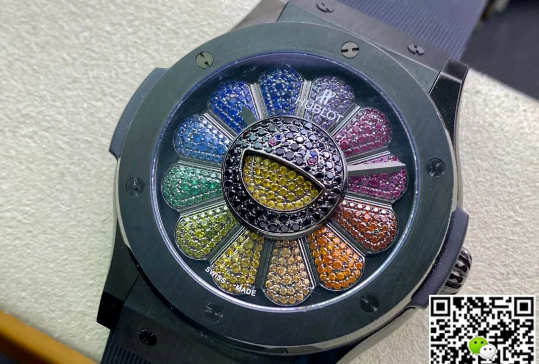 Hublot Classic Fusion Takashi Murakami 507.CX.9000.RX.TAK21 1:1 Best Edition Replica Watch Black Case